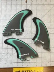 Shapers Surfboard Fin Set Surfing Surf Thruster Never Used