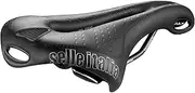 [Selle Italia] MAX FLITE Gel Flow Racing - Bicycle Saddle, Road Bike Saddle, MTB, Anatomical Hole, Manganese Frame - Size L3, Black