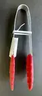 Norpro Mini Stainless Steel Silicone Tipped Food Cooking Serving Tongs -3 Colors