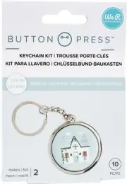 We R Memory Keepers Button Press Keychain Kit-Makes 2