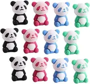 COHEALI 16pcs Panda Eraser Students Erasers Rubber Eraser Erasers Toys Mininature Kids Rubbers Panda Party Favors Panda Pencil Mini Tools Cartoon Kid Eraser Box Paint Rack Office
