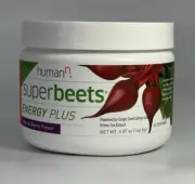 HumanN SuperBeets Energy Plus with Grape Seed Extract -Includes Beet Root Powder
