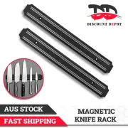 Magnetic Knife Rack Magnet Wall Mount Holder Strip Utensil Shelf Kitchen Tool