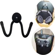 Magnetic Headphone Hanger Stand Mount PC Gaming Headset Headphone Hook, Adjustab