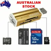 All In One USB Memory Card Reader Adapter for Micro SD MMC SDHC TF M2 MS Duo
