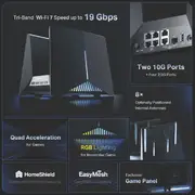 TP-LINK BE19000 Tri-Band Wi-Fi 7 Gaming Router