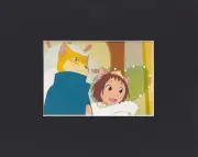 8X10" Matted Print Film Art Picture, Studio Ghibli: The Cat Returns