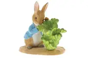 Beatrix Potter Peter Rabbit Miniature Figurine - Peter Rabbit with Lettuce
