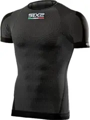 Sixs TS1, functional shirt shortsleeve unisex , color: Black , size: 3XL/4XL