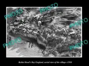 OLD 8x6 HISTORIC PHOTO OF ROBIN HOODS BAY ENGLAND VIEW OF THE VILLAGE c1930 1