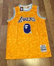 Los Angeles ￼Lakers x Bape Basketball Jersey #23 Lebron James Mens XXL