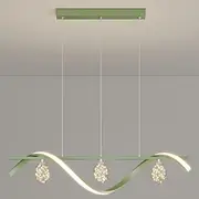 LED Pendant Light 100 cm Island Lights Dimmable Line Design Aluminum Stylish Minimalist Painted Finishes Dining Room Kitchen Lights 110-240V