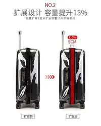 在飛比找Yahoo!奇摩拍賣優惠-行李箱保護套適用新秀麗行李箱擴容保護套擴展箱套進口PVC免脫