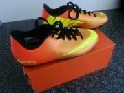 Nike kid JR Mercurial Vortex FG-R Soccer Shoes (boots) Size Uk 11.5 Eur 29.5