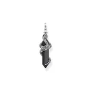 Buy Pendant blackened onyx with snake by Thomas Sabo online - THOMAS SABO Australia