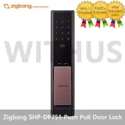 Zigbang SHP-DP751 Push-Pull Smart Digital Door Lock with Key tag - Tracking