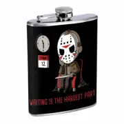 Friday Waiting Em1 Flask 8oz Stainless Steel Hip Drinking Whiskey
