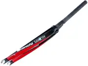 2014 Bianchi SEMPRE PRO 1-1/8" to 1-1/2" B4P Tapered Full Carbon Fork Black/Red