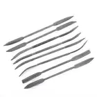 Coarse Riffler Files 8pcs Hand Tools Mini Professional Wood Rasp File Set