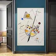 Paint by Numbers for Adults Wassily Kandinsky " Delicate Tension " Adult Paint by Number Kits On Canvas