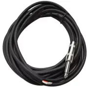 SEISMIC AUDIO 15' Raw Wire to 1/4" PA/DJ SPEAKER CABLE