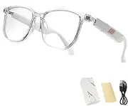 Euvelle Bluetooth Glasses, Euvelle Bluetooth Glasses Ai Smart Glassese, Smart AiGlasses With Blue Light Filtering Lenses And Intelligent Touch, SmartGlasses For Women