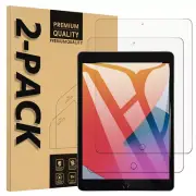 [2 Pack] iPad 8th Gen Glass Screen Protector, Touch Sensitive/Scratch Resistant