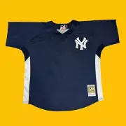 Mitchell Ness Mens Size 2XL NY Yankees MLB Mariano Rivera #42 CoopersTown Jersey