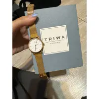 在飛比找蝦皮購物優惠-Triwa金色手錶Stockholm
