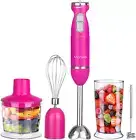 5-In-1 Electric Stick Blender Handheld Mixer Chopper Stainless Steel Whisk 800W