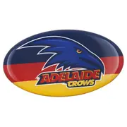 Adelaide Crows AFL Lensed Team Oval Decal Badge - Cars, Bikes Laptops, Most Things