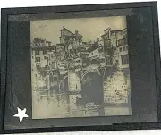 Magic Lantern Slide Pageant of America Porte Vecchio by Pennell