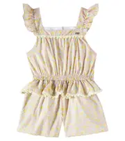 [Patachou] Patachou Floral cotton poplin romper Y 14 multicoloured