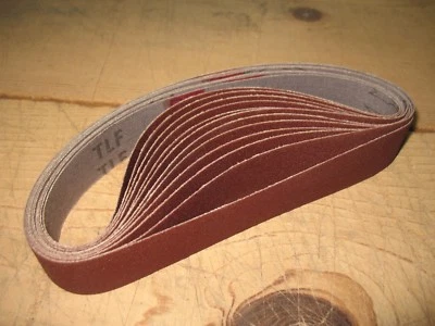 12- 1 x 18" sanding belts A100 for Work Sharp Tool Sharpener ATTACHMENT