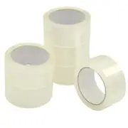 6 Rolls Clear Packing Tape Heavy Duty Packaging Tape for Shipping Packaging Moving Sealing