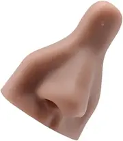 [CRILSTYLEO] Training Piercing Practice Face Model Silicone Nose Stud Multi-use Prosthetic Nose