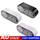 BT Speaker Digital Alarm Clock LED Display Human-Activated for Bedroom Home