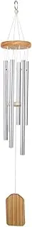 Kisangel 6-Tube Metal Wind Chime Hanging Bell for Garden Balcony Doorway Relaxing Decor Home Wind Bells Dec