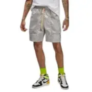 Jordan Air Men's Jumpman Statement Woven Shorts Lined Gray Size L NEW!