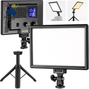 9" LED Video Light Panel, Dimmable DSLR Camera Soft Light with Mini Tripod, 4000