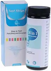 Lyaciomn 16 Items of Water Quality Test Paper for Drinking Water, Swimming Pool Water, Field Water 50 Pieces/Set High Guality Easy to Use
