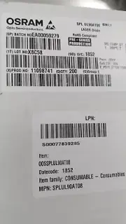200 pcs lot Osram SPL UL90AT08 Laser Diodes METAL CAN TO56 LASER DIODE
