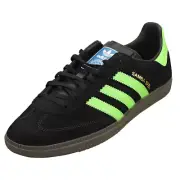 adidas Samba Deco Spzl Unisex Fashion Trainers in Black Lime