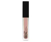 BYS 6g Metal Lips Colour Golden Rose Metallic Creamy Makeup Beauty Cosmetics