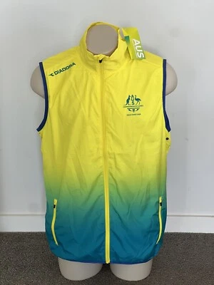 2018 Commonwealth Games Gold Coast Australian Team Presentation Vest Size M New.