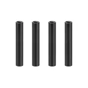 4 Pcs Standoff Spacer, Aluminum Round Straight Spacer (Black, M3, 30mm)