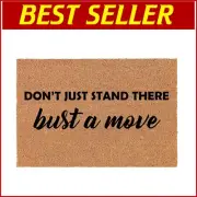 Funny Coir Doormat - 30” x 18” Slip-Resistant Gift for New Homeowners