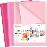 120 Sheets Pink Tissue Paper Bulks 14 X 20 Inch Valentine Day Gift Wrapping Pape