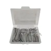 230PCS Galvanized Iron Cotter Pin Assortment Set Split Pin Value