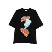 [Off-white] Off-white Graphic-print T-shirt M BLACK